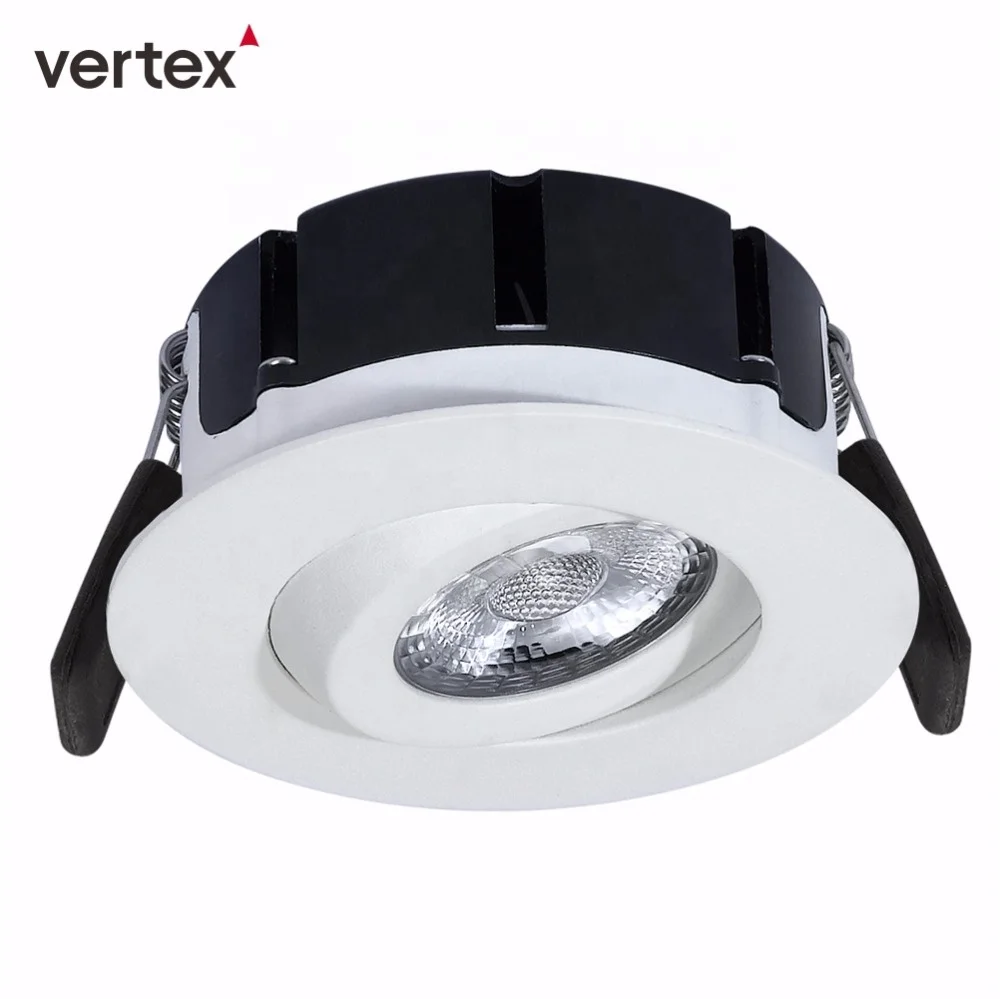 Home lighting COB Round Dimmable Recessed 6w LED Downlight, indoor led downlights