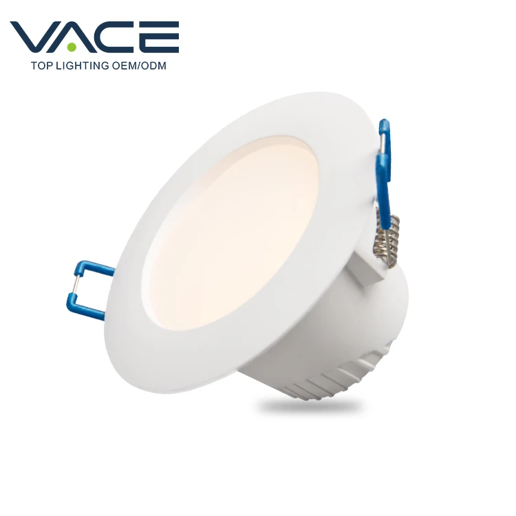 2020 New Products 80 Beam Angle 3W 5W white plastic led down light