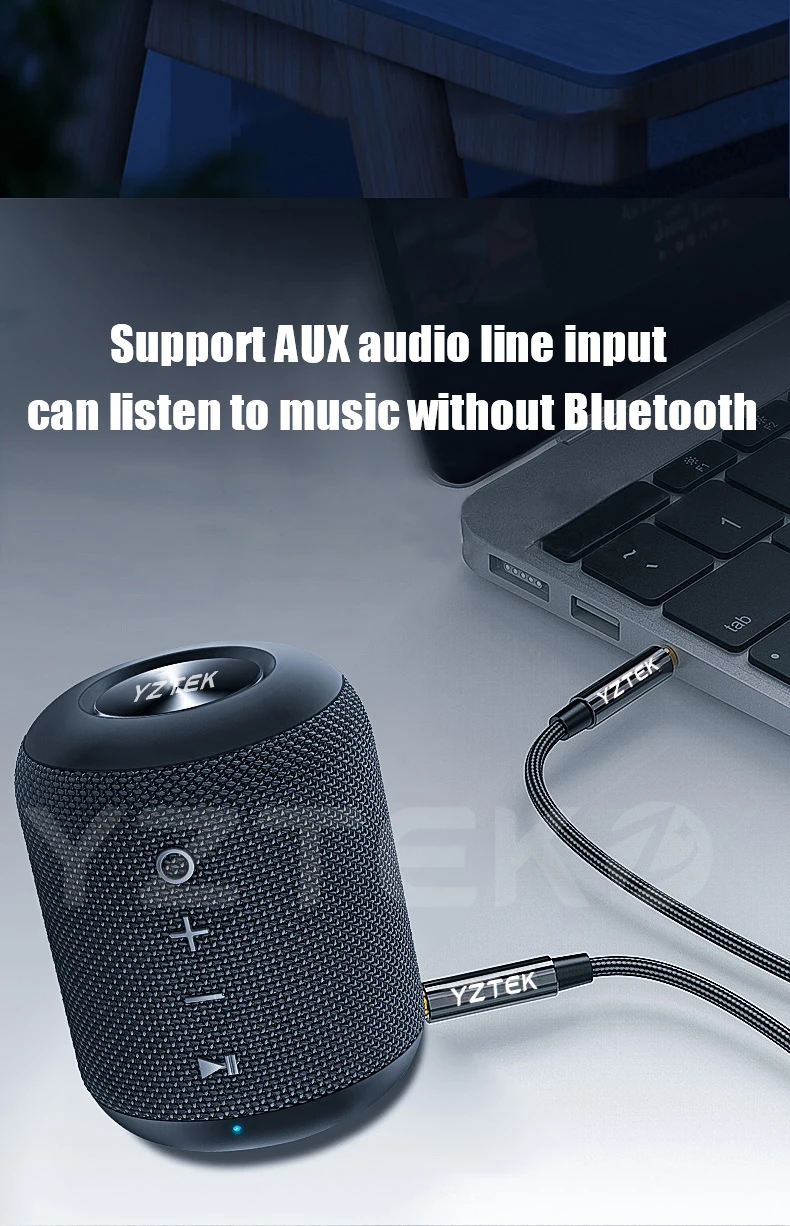 TWS Interconnection Aux IPX6 Perfect Sound Quality Best Quality Waterproof Wireless Blue tooth Speaker - ANKUX.COM