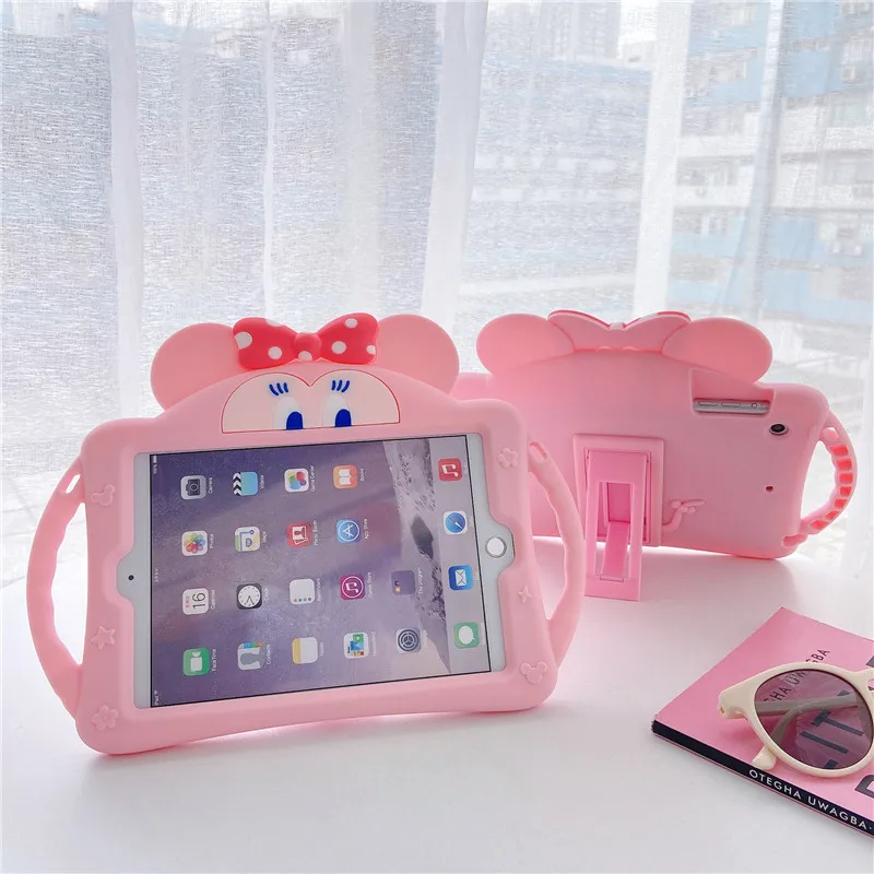 For All Ipad Tablet Case Fundas Kids Friendly Cute Cartoon Soft ...