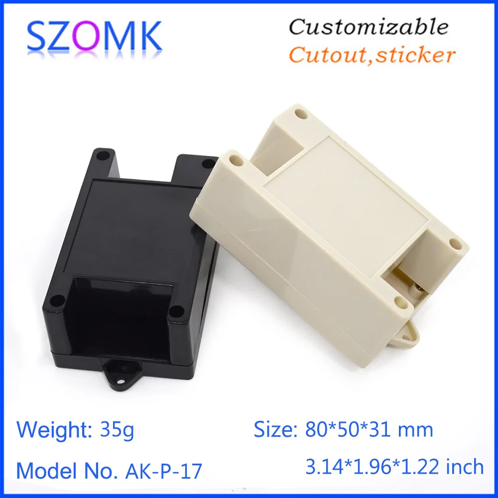 SZOMK Nhà Cung Cấp Sản Xuất Điện Tử Nhựa Din Rail Bao Vây Cho Pcb