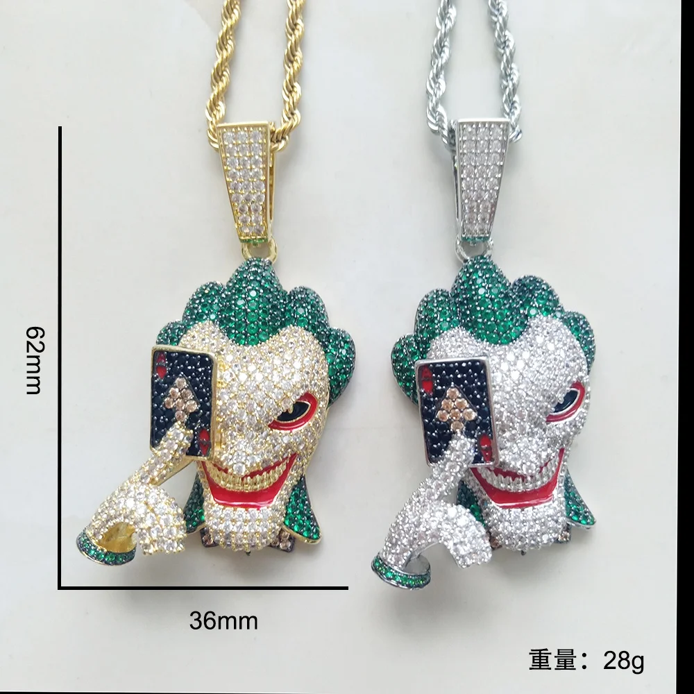 joker pendant chain