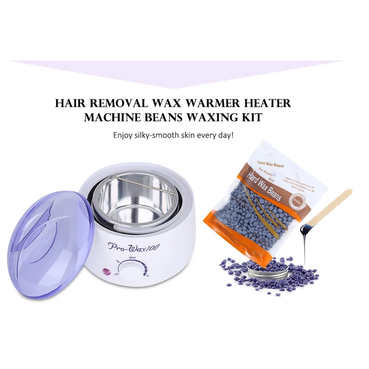 Hot Wax Warmer Cleaner Electric Waxing Kit For Body Foot Hand Skin Hair Removal Melting Pot Wax