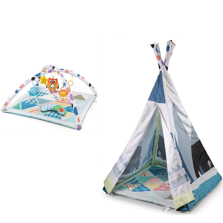 Kids Teepee Tent Children Tent Play House Indoor & Outdoor Foldable Toy
