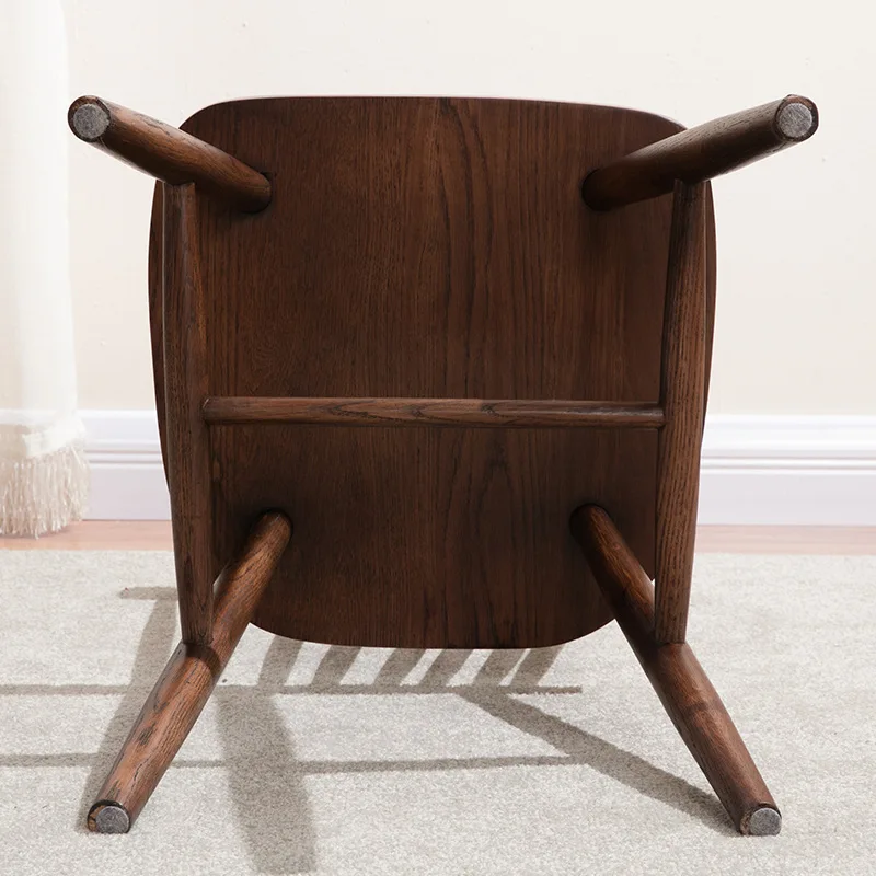 product-BoomDear Wood-BOOMDEER classic two optional color simple natural solid wooden dining chair f-2