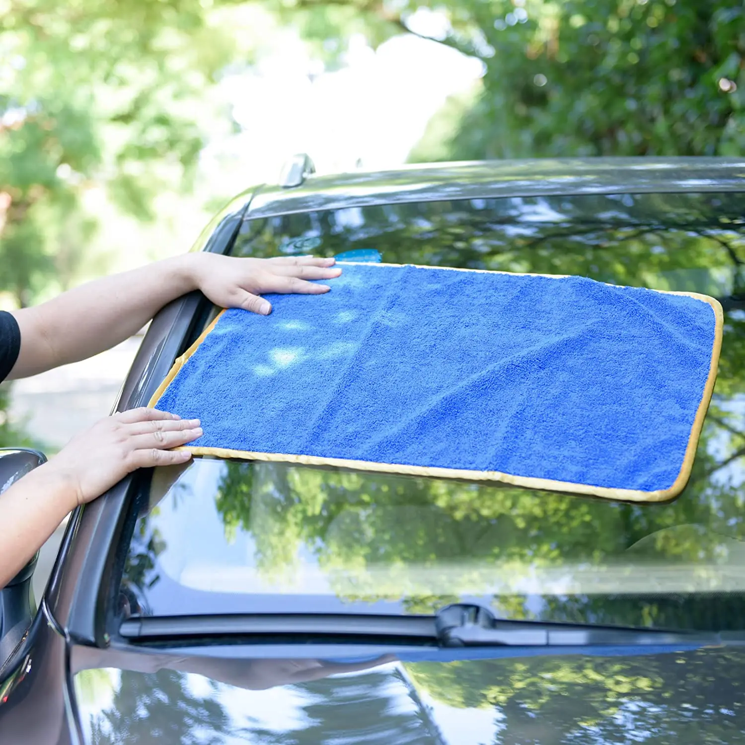 Coral fleece polishing towel 