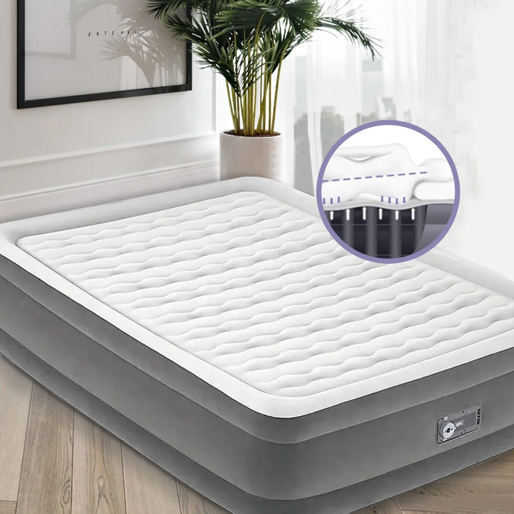 Customized Wholesale Pvc Flocking 220cm Bedroom Double Electric Self