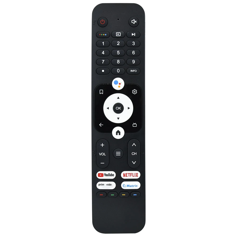 One For All URC-7935 universal remote next to Changhong TV