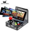 Data Frog 32 Bit Retro Arcade Mini Video Game Console 3.0 Inch Built In 520 Games Handheld Game Console Family Kid Gift Toy
