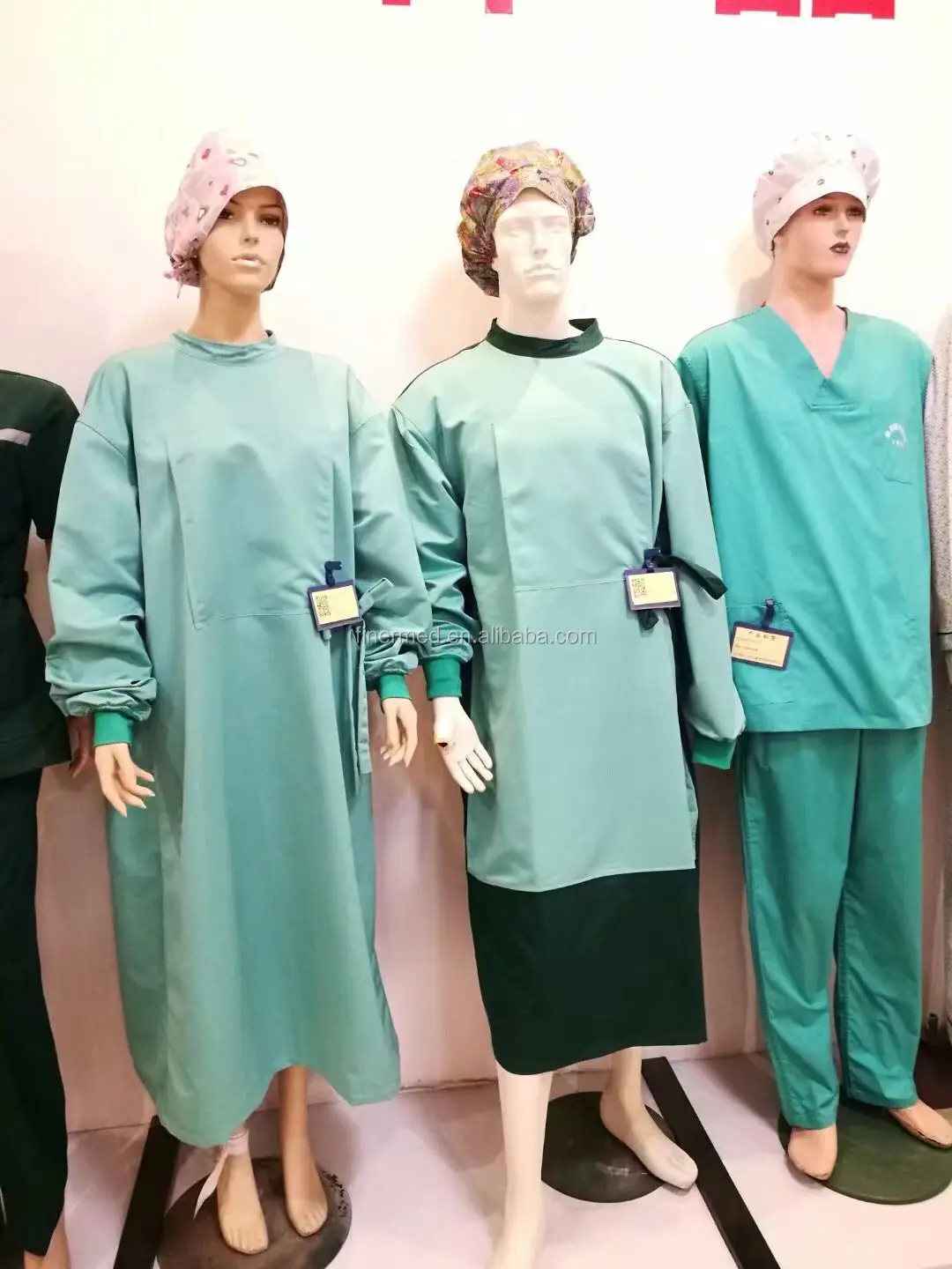 hospital medical washable Reusable autoclavable Operating Theater Cotton Surgical Gown