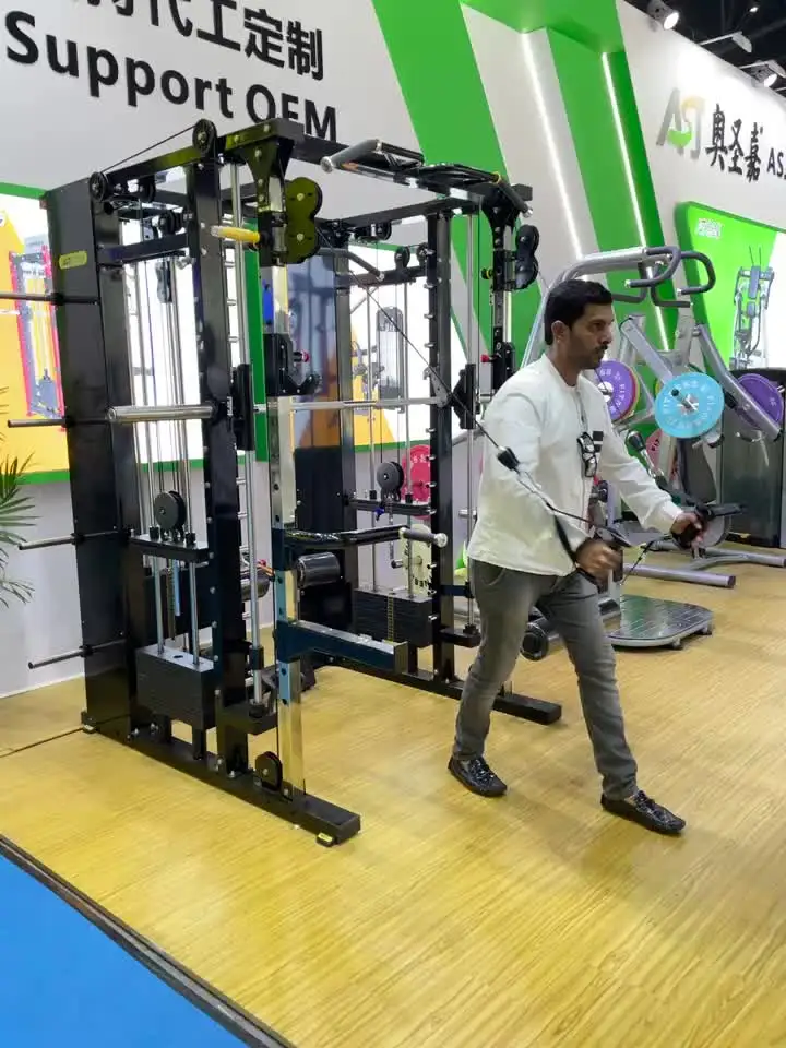 売れ筋スミスマシンS122スクワットラックケーブルクロスオーバーパワー