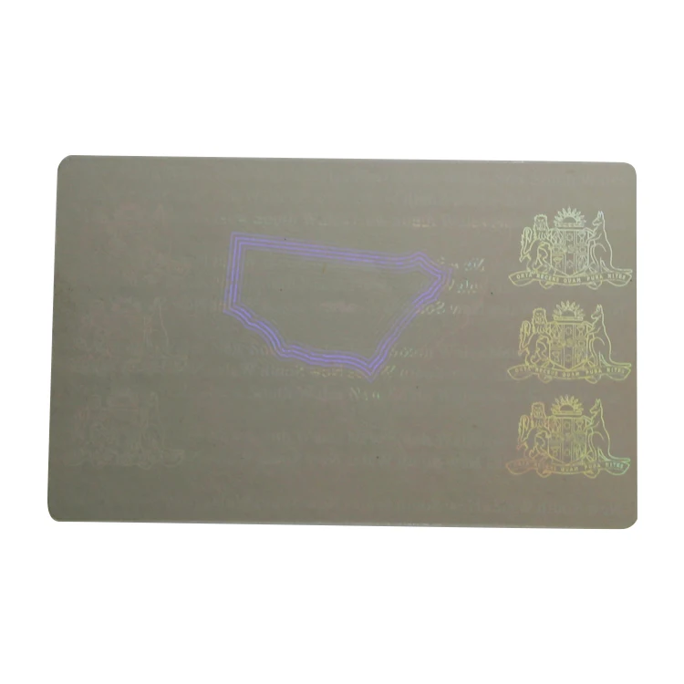 supply blank cmyk laminated pvc card offset printing
