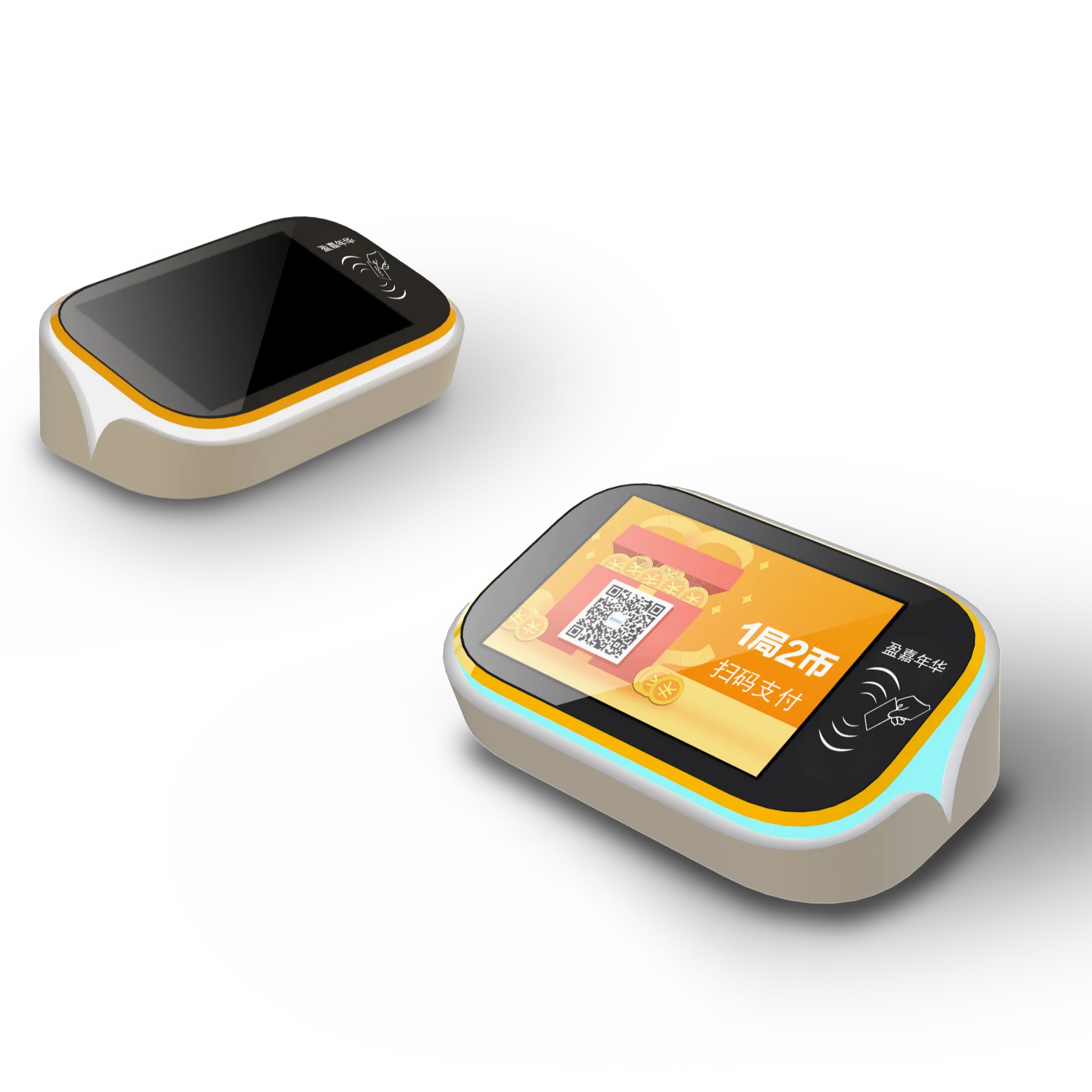 Card Reader T10, Set up on Arcade Game Machine, Tapping Membership Card/wirstband on It Activate or Withdraw Remaining Credit manufacture