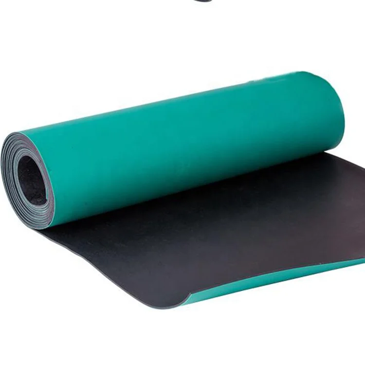 Suelo de goma para gimnasio