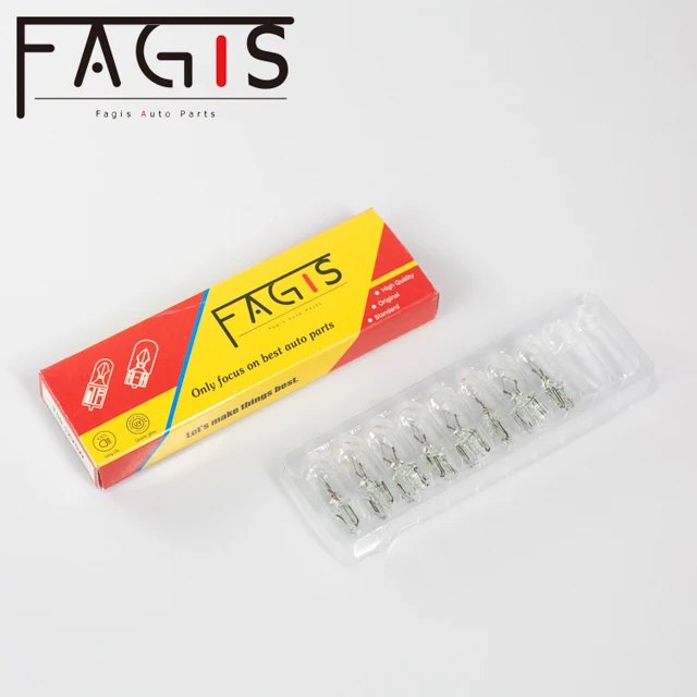 Fagis w5w t10 194 158 12v 5w auto bulb Instrument lights car lamp