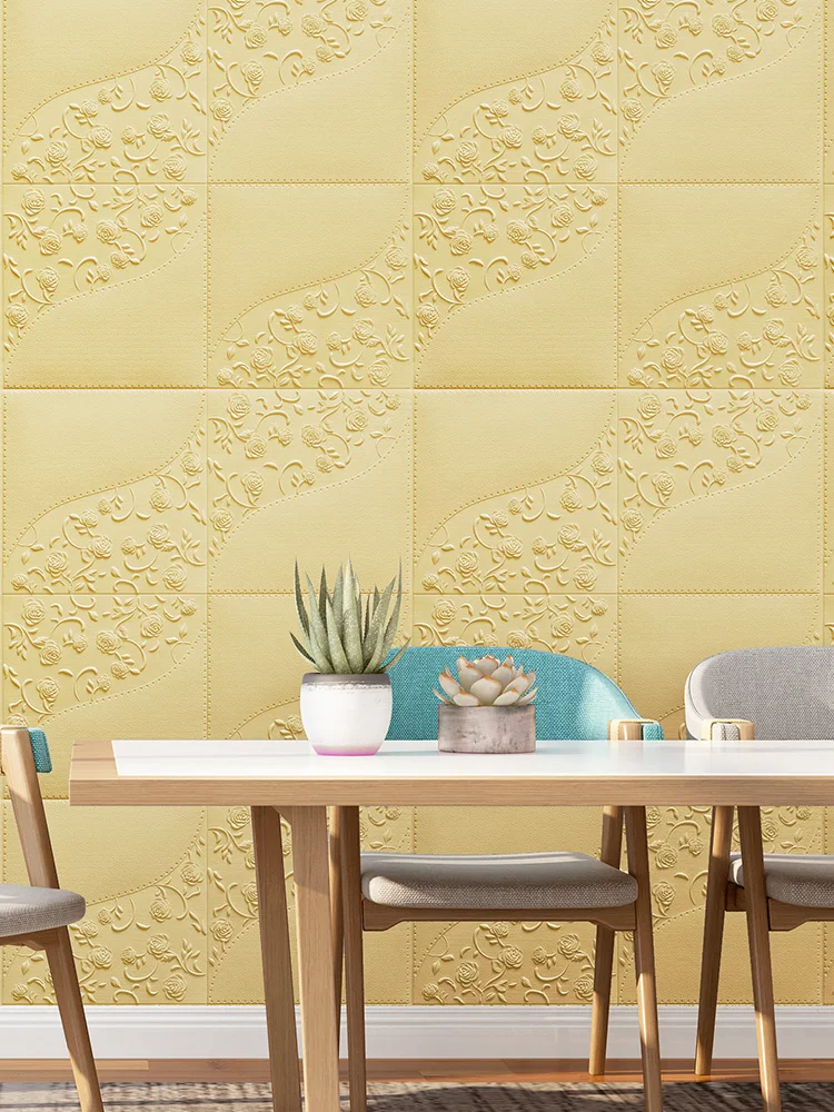 New Pattern 70*77cm Pe Foam Wallpaper 3d Sticker Buy Foam Wallpaper