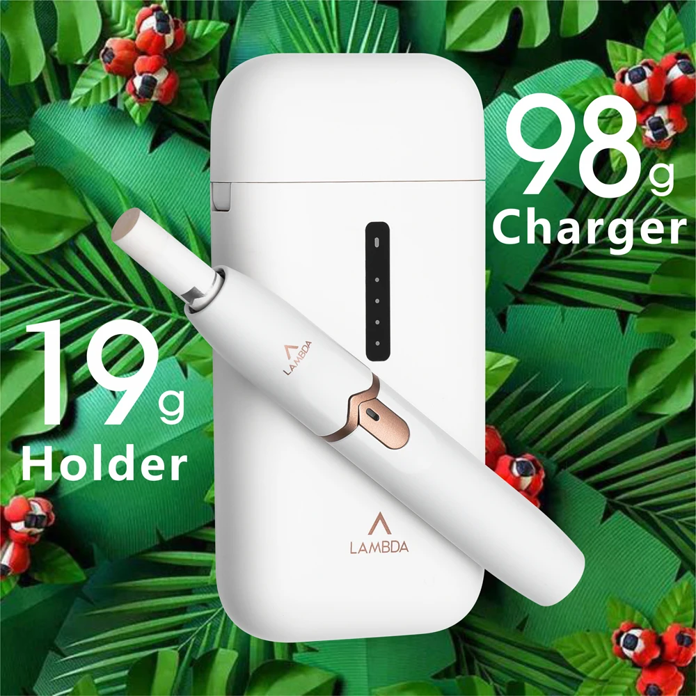 
2019 New Heat No Burn Tobacco Heating Device LAMBDA A1Heat Sticks Not Burn Dry Herb Electronic Cigarette Original Manufacturer 