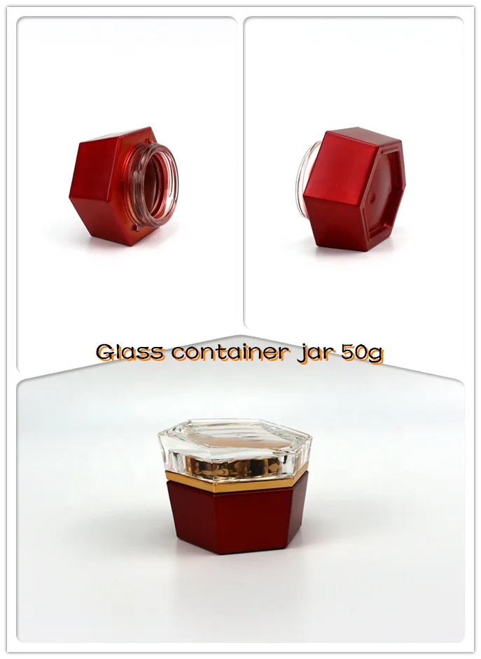 120ml100ml90ml60ml20g30g50g Beste-verkauf Rot Glas Parfüm Flasche Und