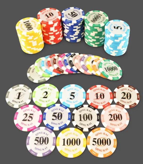 Custom poker chips