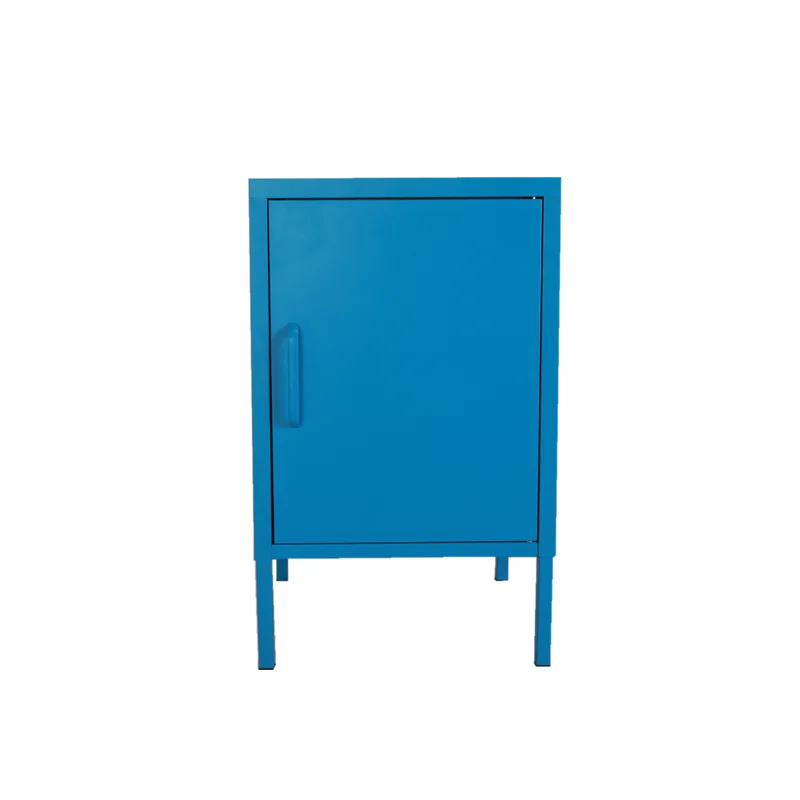 Home Furniture Modern Easy Assemble Steel Small Nightstand Bedside