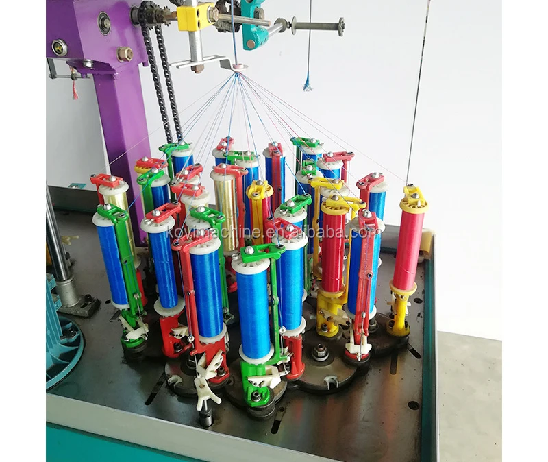 4 Head Automatic Rope Making Machine - Cotton Thread Braiding