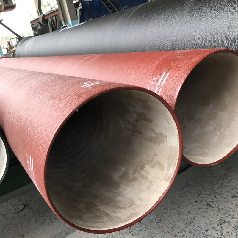 High Quality Dn400 Cement Lined Ductile Iron Pipe For Potable Water