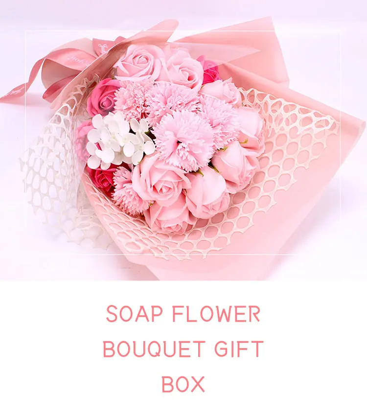 6_01.jpg OF Soap Flower Artificial  Handmade Wedding Decoration Flower For Sale