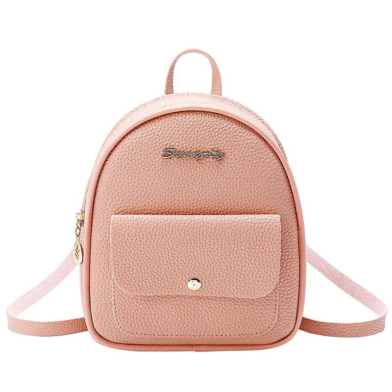 
PU Leather Backpack Women Female Shoulder Bag Women Backpacks Fashion Leather Backpack Women 