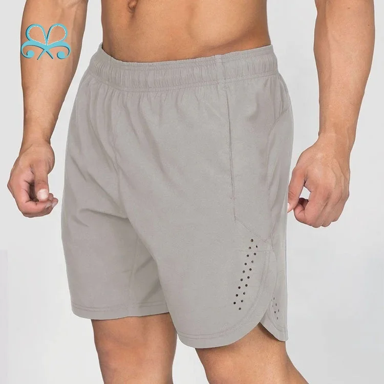 Lightweight Gym Running Dry Fit Polyester Men Training Shorts - Buy ...