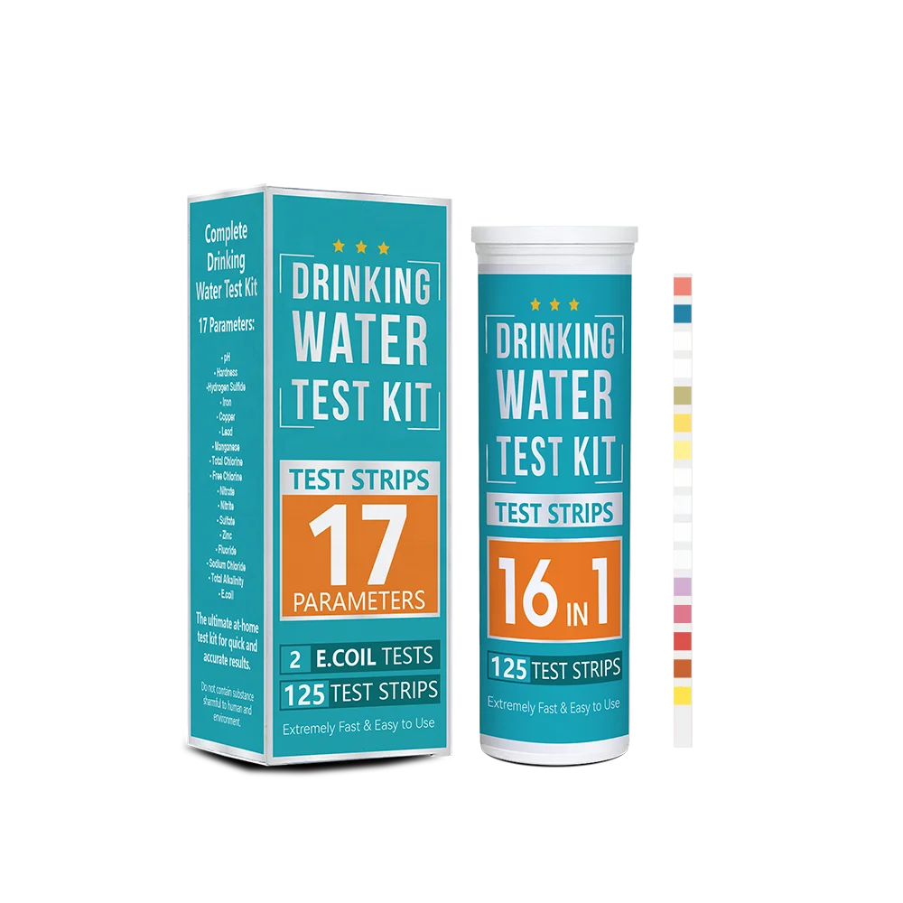 New Product 17in1 Water Quality Testing Strip+escherichia Coli