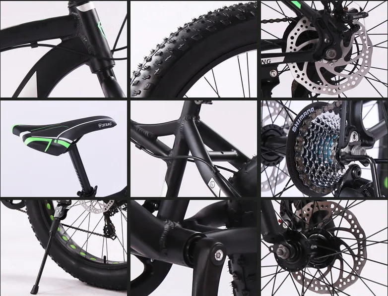 26*4.0 fat tire bicycles/ 7 speed chopper bicycle beach cruiser bike/OEM alloy frame big tyre bicycle
