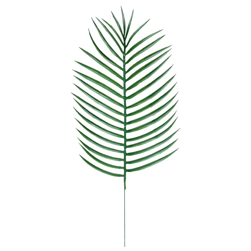 Factory Sale Plastic Palm Leaves Wedding Leaves Decoration Artificial