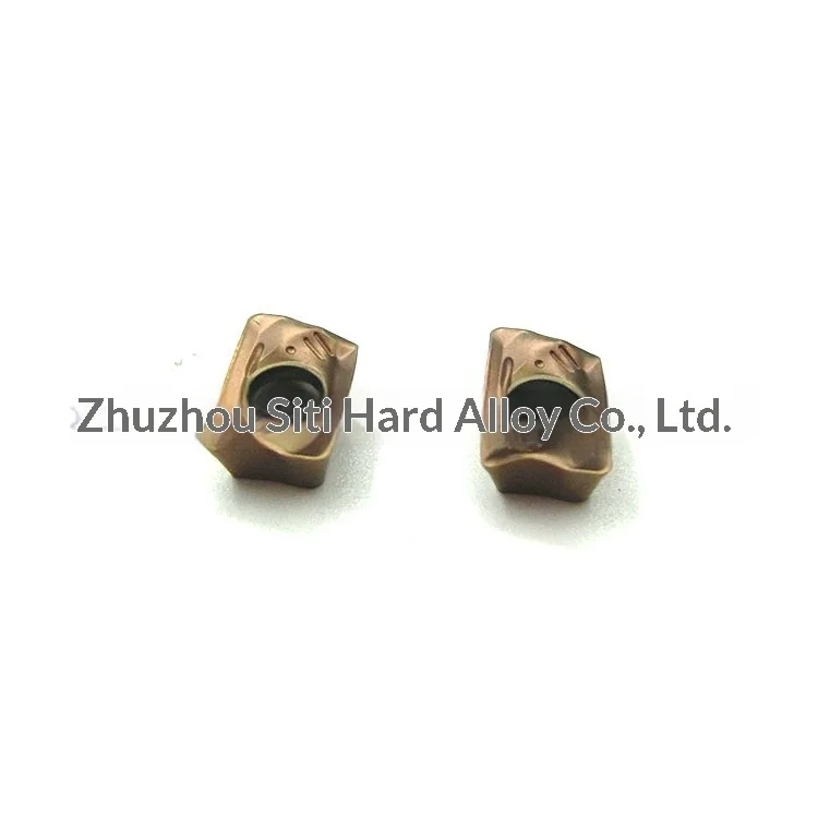 RS63 615HRA1 HR30 Golden Coated Stainless Steel Milling Insert