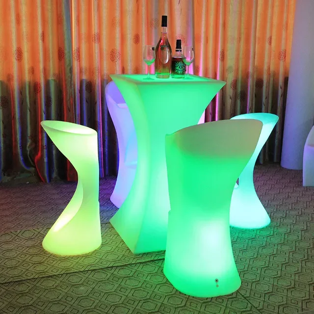 Hot Sale Led Bar 110 Cm Table Furniture Led Cocktail Bar