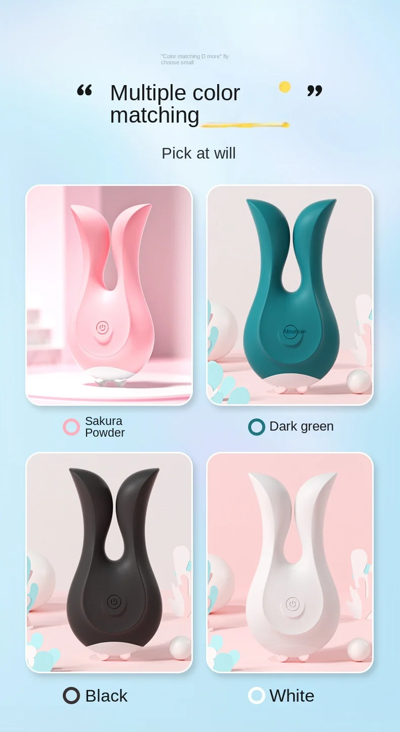 Packaging presentation of Amoura rabbit vibrator retail box