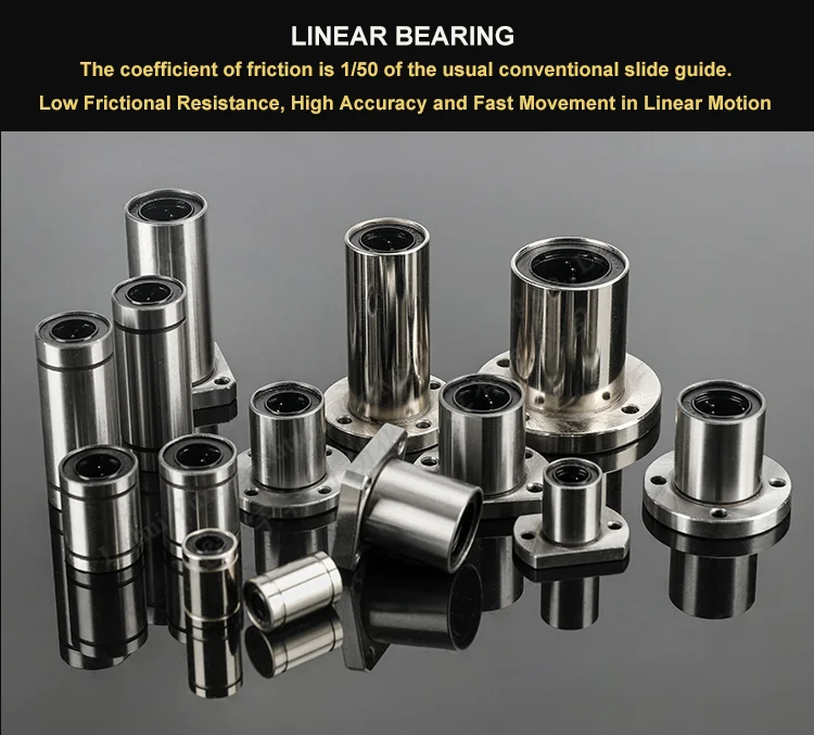 High Precision 40mm Bearing Linear Shaft Bearing Lm40uu Buy 40mm Bearing,Bearing Linear,Lm40uu