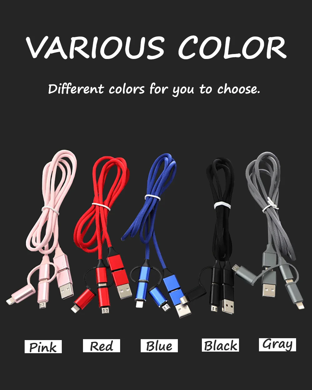 Wholesale New Trending Universal Multi-function Cotton Weave Data Wire For Iphone 6s - ANKUX.COM