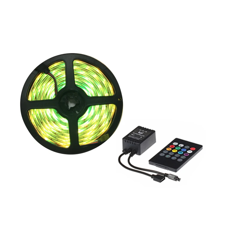 LED Strip Lights 5050 SMD DC 12 Volt Dream Color Changing RGB Waterproof LED Neon Tape String Kit
