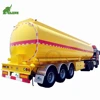 3 Axles 45000 Liters Liquid Transport Tank Semi Trailer Fuel Tanker Truck Dimensions Tank Trailer