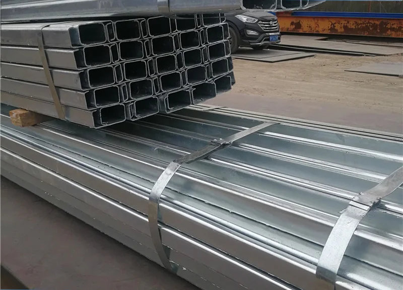 镀锌冷弯 c 型槽钢 purlin 镀锌屋顶 purlin c 型价格