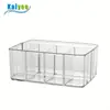 Clear Plastic 5 compartment organizer for beauty products, craft supplies, and kitchen items