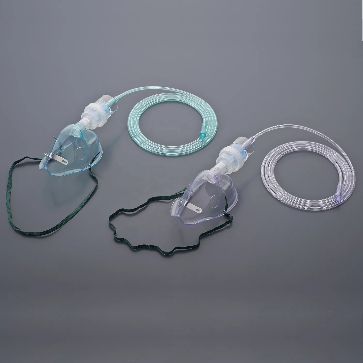 Medical Oxygen Mask With Nebulizer Disposable PVC oxygen mask with tube Non Rebreathing Face Mask with Reservoir Bag supplier