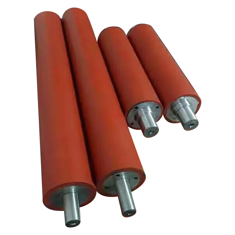 heat transfer silicon rubber roller