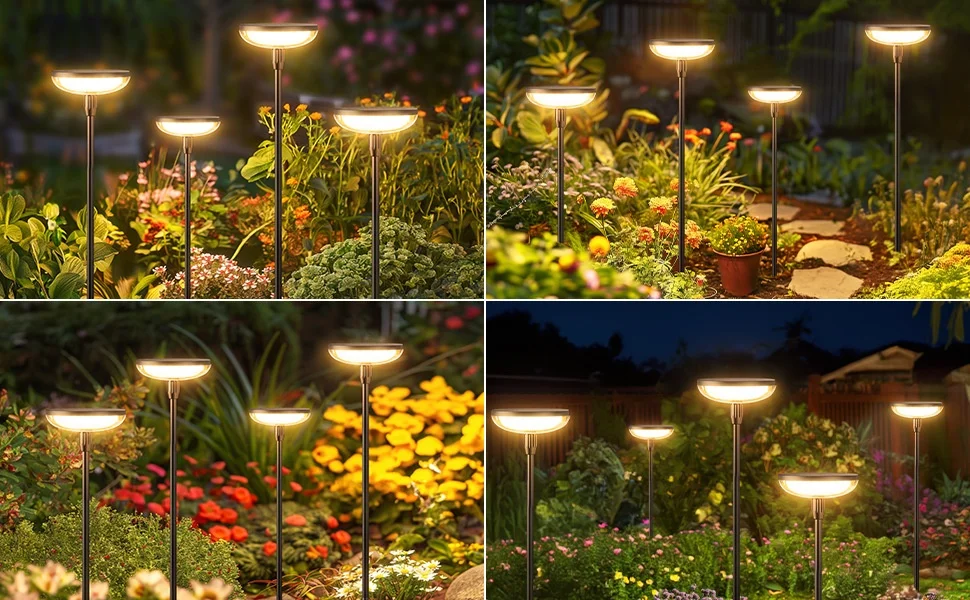 product solar swing light pathway outdoor waterproof led landscape lighting pathway lawn solar garden decorative lights-6