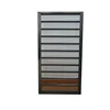 Shanghai White Basswood Slats Drape Horizontal Louver