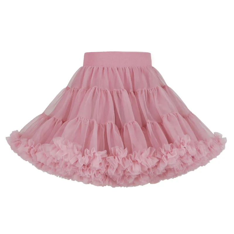 Skirts Mesh Girls Tutu Dress New Toddler Kids Lovely Princess Flower ...