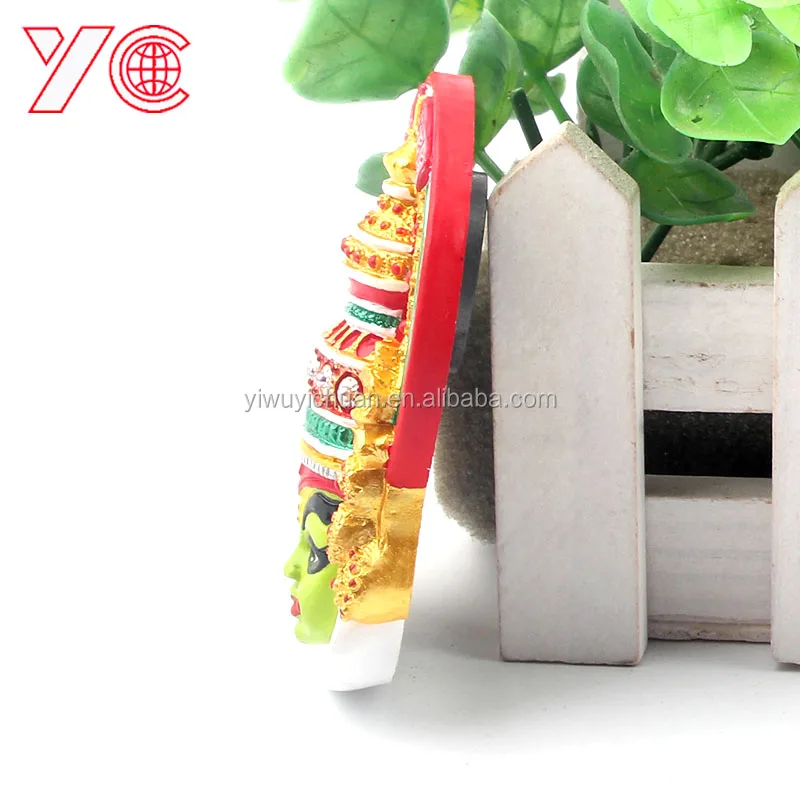 Custom Resin Kathakali Kerala India Design Fridge Buy Fridge India,Fridge