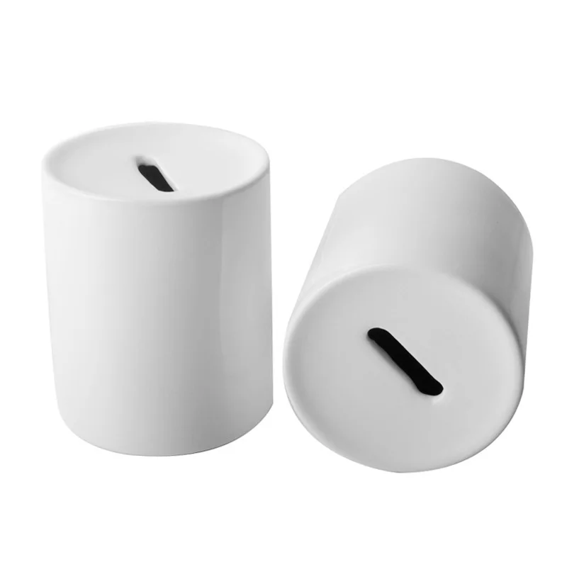 Wholesale Custom 11oz Sublimation Blanks Piggy Bank Storage Box
