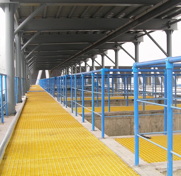 Anticorrosion Fiberglass Catwalk Grating Rot Proof Frp Catwalk Grating