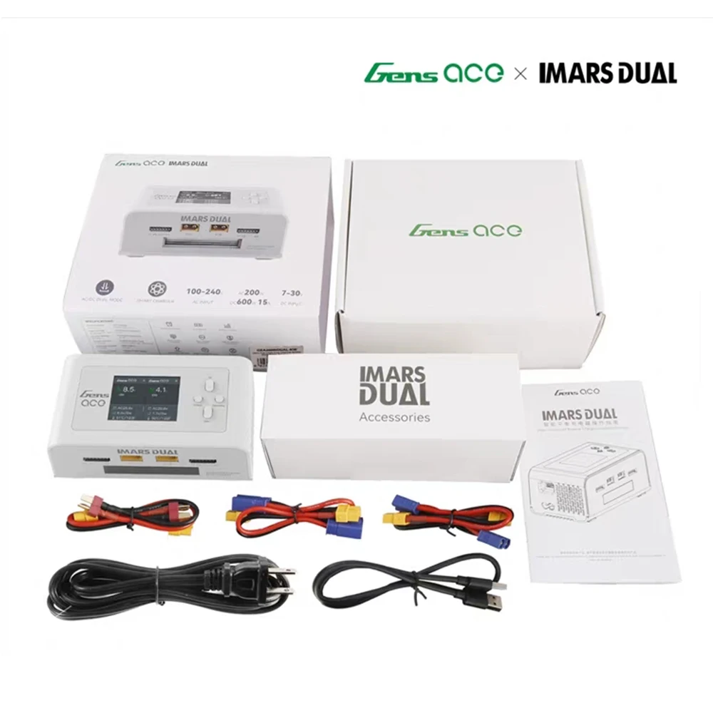 D300 Dual Channel Smart Balance RC Charger black/white supplier